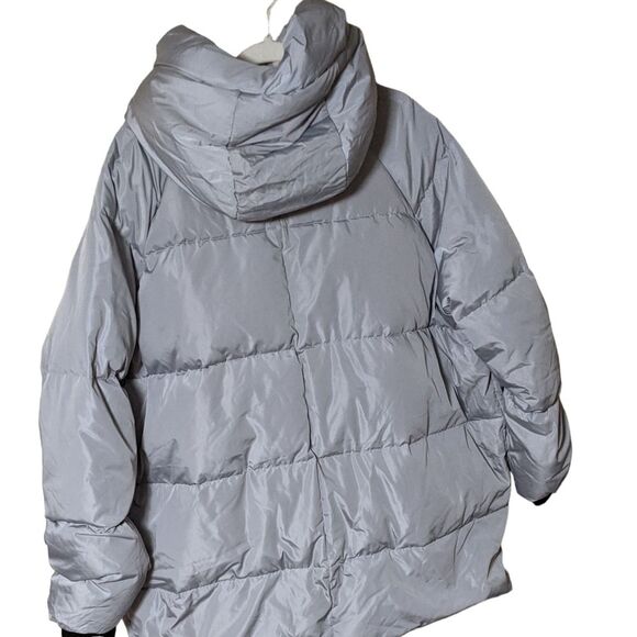 NEW Orolay Universe classics thickened down jacket coat parka gray women's 4XL - Picture 2 of 11